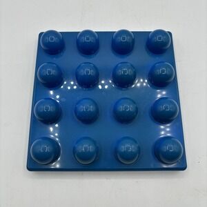 LEGO Duplo Primo Building Plate 4 x 4 16 Studs Blue Plate 4x4 Preowned RARE